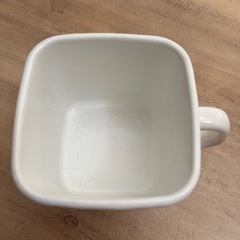 野田琺瑯　ホワイト四角形保存容器 蓋付き ハンドル付きの画像