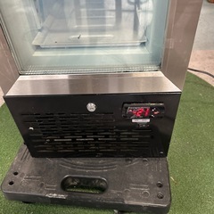 小型冷蔵ショーケース　小型冷凍庫 幅33高さ80の画像