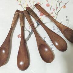 木製スプーン 5個