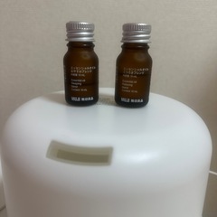無印良品加湿器＋エッセンシャルオイルの画像