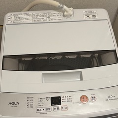 洗濯機　アクア　5kgの画像