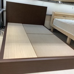 【リサイクルサービス八光】幅127㎝　フランスベッド　セミダブルサイズ　引き出し付きの画像