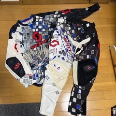 SCOTT シリーズ450 ジャージ 上下 モトクロス エンデュ...