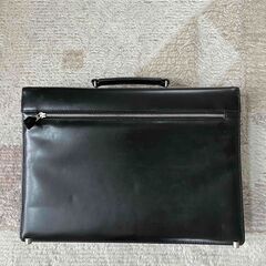 ✨☆ ecco 本革黒 brief case ☆✨の画像