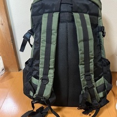 恐らく50L　登山リュック　バックパック　グリーンの画像