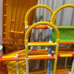 滑り台付きジャングルジム ワンワンとうーたんの画像