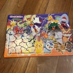 ポケモンのジグソーパズル　約50ピースの画像