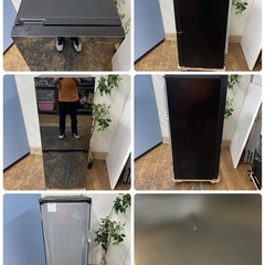 R229 ☀️ ジモティー限定価格！ 大人気のミラートップデザイン！ Hisense 冷蔵庫 (154L / 右開き) 20年製 HR-G1501EM ⭐ 動作確認済 ⭐ クリーニング済の画像