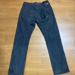 Euro Evis #0331 ブラックデニムジーンズ 32インチ