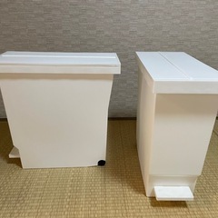 ニトリ ゴミ箱 棚下でも使えるペダルペール 32L の画像