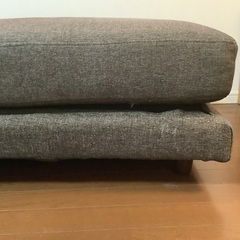 オットマン　グレーの画像