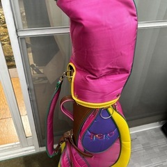 レディースゴルフクラブセットとバックの画像