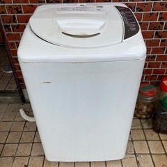 洗濯機　あげます　動きます！の画像