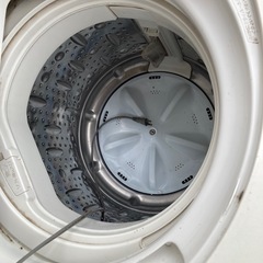 洗濯機　あげます　動きます！の画像