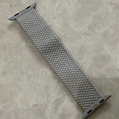 中古　ブレイデッドソロループ XS ホワイト　Apple watch バンドの画像