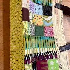 新品未使用　ハンドメイドバックの画像