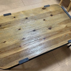 リビングテーブル　&Room購入の画像