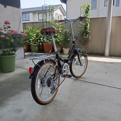 🎀😄おしゃれで、乗りやすい、折りたたみ自転車・期間限定モデル（2...