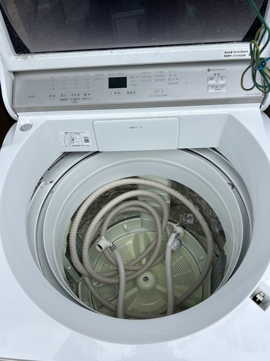 パナソニック　洗濯機　NA-FA100H8　2021年製