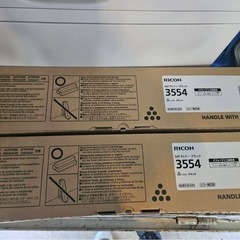 RICOH MP2554 動作確認済み 2016年製 正規トナー未使用品が2本つき  の画像