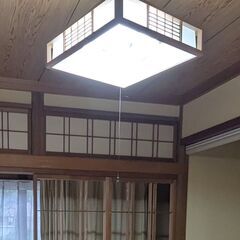 和風ペンダントライト１の画像