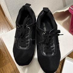 レディーススニーカー　黒