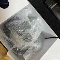 【美品・動作確認済】Audio-Technicaコンデンサーマイク一式（箱・付属品あり）の画像