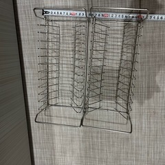 食器ラック　乾燥ラック　2個　ステンレス　サビないの画像