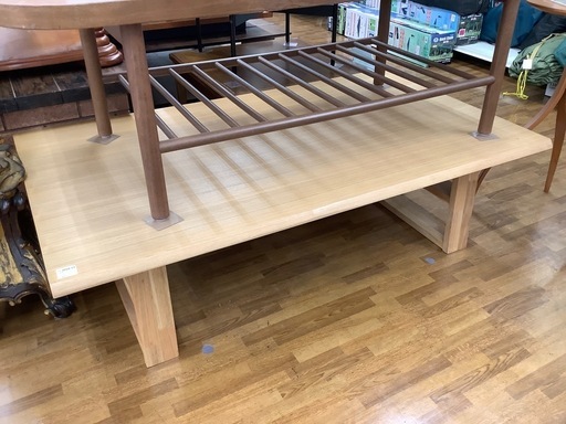 90分の無料軽トラック貸出サービス！ニトリ 天然木センターテーブル