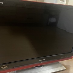 2010年度製SHARPのLED AQUOS（リモコン付き）