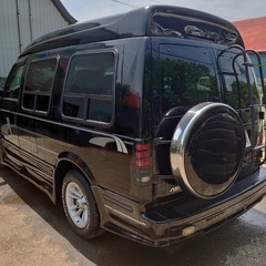 【ありがとうございました❗️】シボレー　アストロ　黒　平成１３年　4WD   1ナンバー　車検令和８年6月の画像
