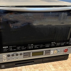 修理必要かもしれません　日立オーブンレンジ