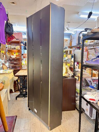 ガラスキャビネット コレクションケース 扉付き本棚 棚板可動式 木製 ブラック 黒 横幅80cm奥行30cm高さ202cm BILLY