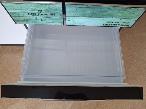 SHARP 501Lタッチパネル付き 冷蔵庫