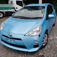 平成24年 トヨタアクア3万キロ車/ バックガイドモニターナビ,...