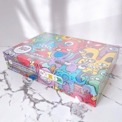 新品✨️ ジグソーパズル 100ピース モンスター 6歳 ラージピース 簡単 優しい 大の画像