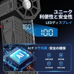 エアダスター ブロワー 超強力 コードレス 4段階風力調整 一台多役 洗車の画像