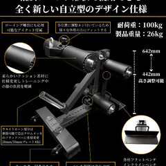 最新デザインの自立型レッグエクステンション/レッグカールアタッチメントの画像