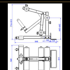 最新デザインの自立型レッグエクステンション/レッグカールアタッチメントの画像