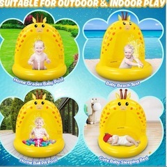 プール　新品　子供用　新生児　水遊びの画像