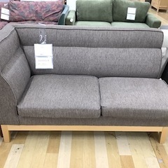 【トレファク　ラパーク岸和田店】ワンタームソファ　ファブリック　グレー