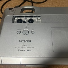近日処分予定　HITACHI 液晶プロジェクター　CP-X605   天吊り金具付きの画像