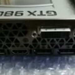 ☀中古 映像出力確認☀グラボ3台 GTX980Ti,GTX970,GTX750Tiの画像
