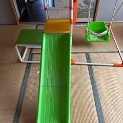 (受付終了)子供用遊具(ジャングルジム&ブランコ)の画像
