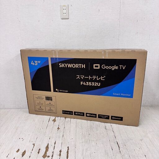 24319 【新品未使用品】スマートテレビ チューナーレステレビ4K対応