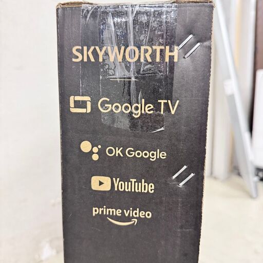  24319  【新品未使用品】スマートテレビ　チューナーレステレビ4K対応 SKYWORTH  43V ◆大阪市内・東大阪市他 6,