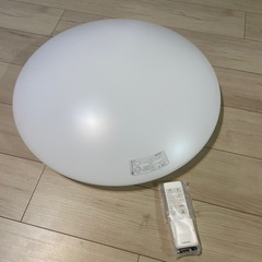 コイズミ　LEDシーリング　リモコン、調光機能付き　美品