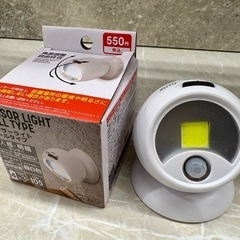 センサーライト2種①ボールタイプ②バータイプ　ほぼ未使用品の画像