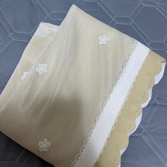 貫通棒式カーテン2枚