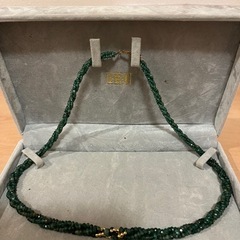ブラジル産エメラルド　ネックレス